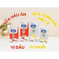 Thùng 24 hộp sữa bột pha sẵn Nutifood Grow Plus vị trái cây dâu - chuối (24 hộp x 110ml)