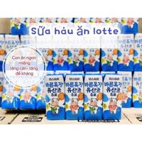 (Thùng 24 hộp) Sữa háu ăn Lotte Hàn Quốc giúp Ăn Ngon Miệng Tăng Cân Tăng Đề Kháng cho Bé trên 1 tuổi