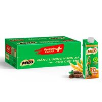 THÙNG 24 HỘP SỮA LÚA MẠCH NESTLE MILO NẮP VẶN 210ML (24 x 210ML)