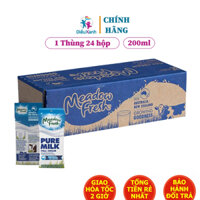 Thùng 24 Hộp Sữa Meadow Fresh Nguyên Kem 200ml Sữa Tươi Nguyên Kem Sữa Tươi Úc