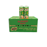 Thùng 24 hộp sữa Milo nắp vặn 210ml