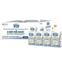 Thùng 24 hộp sữa nước 110ml Nutifood GrowPLUS+ Bạc (trên 1 tuổi)