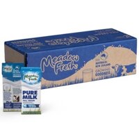 Thùng 24 hộp sữa tươi nguyên kem Meadow 200 ml. Nhập khẩu từ Úc