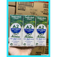 Thùng 24 Hộp sữa tươi nguyên kem Australia Own A2 Úc