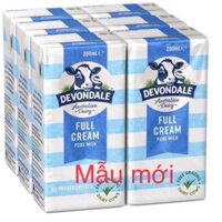 THÙNG 24 HỘP SỮA TƯƠI DEVONDALE 200ML NỘI ĐỊA CỦA ÚC Date  T9.2025