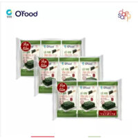 [Thùng 24 lốc] lá kim tẩm dầu Oliu 4g lốc 3 O'Food