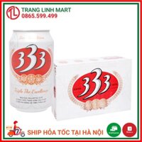 Thùng 24 lon bia 333 330ml