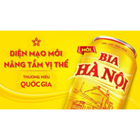 Thùng 24 lon bia hà nội