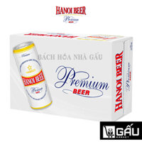 Thùng 24 Lon Bia Hà Nội Premium 330ml