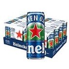 Thùng 24 lon bia Heineken 0.0% độ cồn 330ml