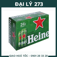 Thùng 24 lon Bia Heineken Sleek 330ml - Đại lý 273