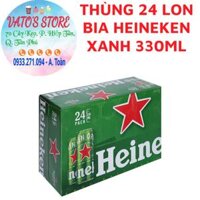 Thùng 24 lon bia Heineken 330ml/lon / Lốc 6 lon bia Heineken 330ml