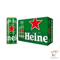 Thùng 24 lon bia Heineken 330ml/lon