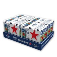 Thùng 24 Lon Bia Heineken Không Độ 0.0% 330ml