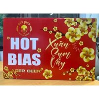 Thùng 24 lon Bia HOT BIAS - ĐẠI VIỆT PHÁP lon 330ml
