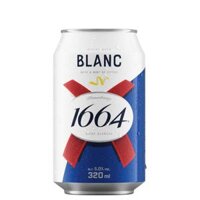 Thùng 24 Lon Bia Kronenbourg 1664 Blanc 5% – Thùng 24 Lon