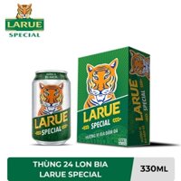 THÙNG 24 LON BIA LARUE SPECIAL 330ML