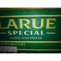 Thùng 24 Lon Bia Larue Special 330ml