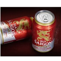 Thùng 24 lon bia Sài gòn đỏ export 330ml