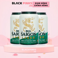Thùng 24 lon bia Sài Gòn Lager 330ml
