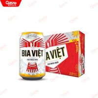 Thùng 24 lon bia Việt 330ml