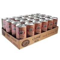 Thùng 24 Lon Cà phê đá Highlands Coffee lon 185ml