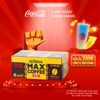 Thùng 24 Lon Cà Phê Georgia Max Coffee 180ml/Lon