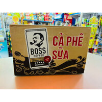 Thùng 24 Lon Cà phê sữa Boss (180ml/lon)
