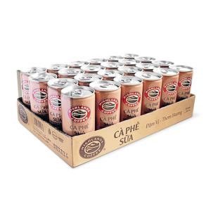 Thùng 24 lon cà phê sữa Highlands 235ml