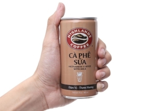 Thùng 24 lon cà phê sữa Highlands 185ml
