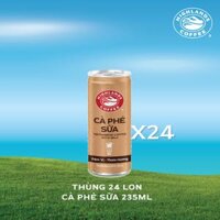 Thùng 24 Lon Cà Phê Sữa Highlands Coffee 235mlLon