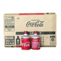 Thùng 24 lon Coca-cola nắp vặn 300ml (Nhật Bản)