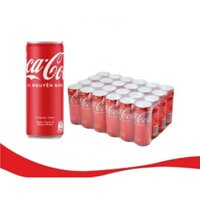 thùng 24 lon coca-cola vị nguyên bản  320ml