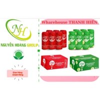Thùng 24 LON: Đảnh Thạnh Nước Khoáng  Mix 2 Vị ( Chanh & Cola) Có Ga 330ml
