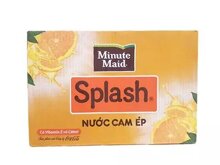 Nước cam ép Minute Maid Splash - 330ml, 24 lon