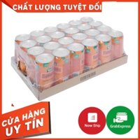 Thùng 24 lon nước cam ép Minute Maid Splash Teppy 320ml - Vị thơm ngon mát lành như từ những trái cam bổ dưỡng nhất