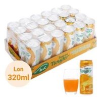 Thùng 24 lon nước cam ép Twister Tropicana 320ml Tình trạng: Còn hàng Thương hiệu: Twister (Anh)