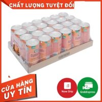 Thùng 24 lon nước cam ép Minute Maid Splash Teppy 320ml - Vị thơm ngon mát lành như từ những trái cam bổ dưỡng nhất