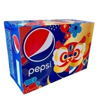 Thùng 24 Lon Nước Có Gas Pepsi (320/ml)