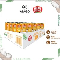 Thùng 24 lon Nước Cốt Dừa Mom Cooks 400ml/lon  - Thương hiệu  Mom Cooks  - AZAGO