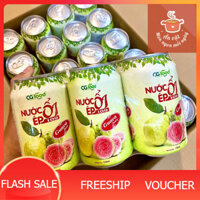 [THÙNG 24 LON] Nước Ép Ổi CG Food 330ml