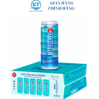 THÙNG 24 LON NƯỚC FUJIWA 300ML - Nước ION KIỀM GIÀU HYDROGEN CAO CẤP CÔNG NGHỆ NHẬT BẢN