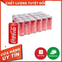 Thùng 24 Lon Nước Giải Khát Có Gas Coca-Cola 320ml/lon - Original Coke