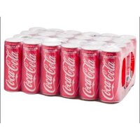 Thùng 24 lon nước ngọt có gas Coca cola (330ml)