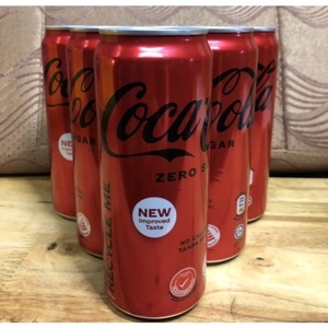 Thùng 24 lon nước ngọt Coca Cola Zero 330ml