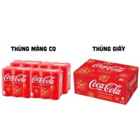 Thùng 24 lon nước ngọt Coca Cola 320ml