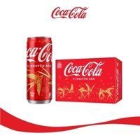 Thùng 24 Lon Nước Ngọt Coca Coca 320ml