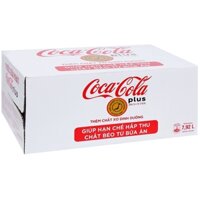Thùng 24 lon nước ngọt Coca Cola Plus 330ml