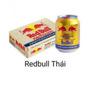 Thùng 24 lon Nước tăng lực Bò húc Red Bull Thái Lan Tỉnh táo