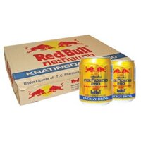 Thùng 24 lon nước tăng lực Bò Húc Redbull (24 lon x 250ml)